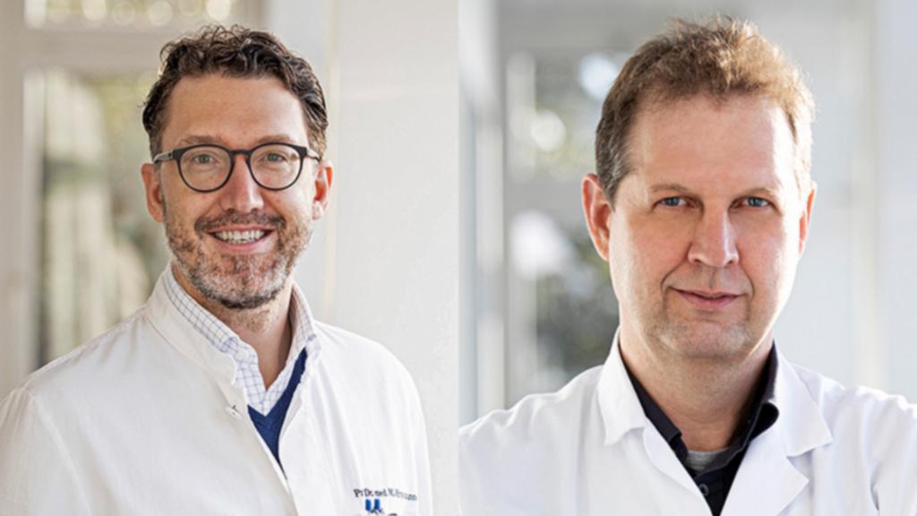 Prof. Dr. Michael Hirschmann (links) und Prof. Dr. Dr. Andrej Nowakowski 