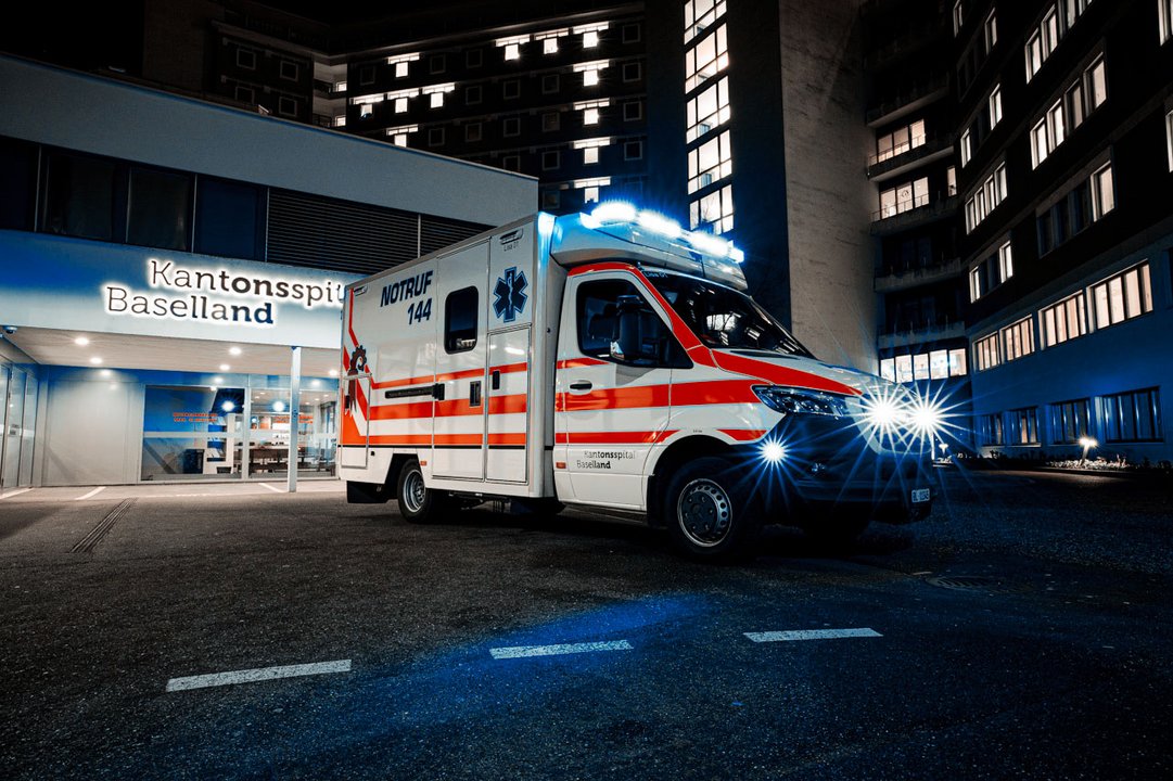 Krankenwagen aus Dateiliste