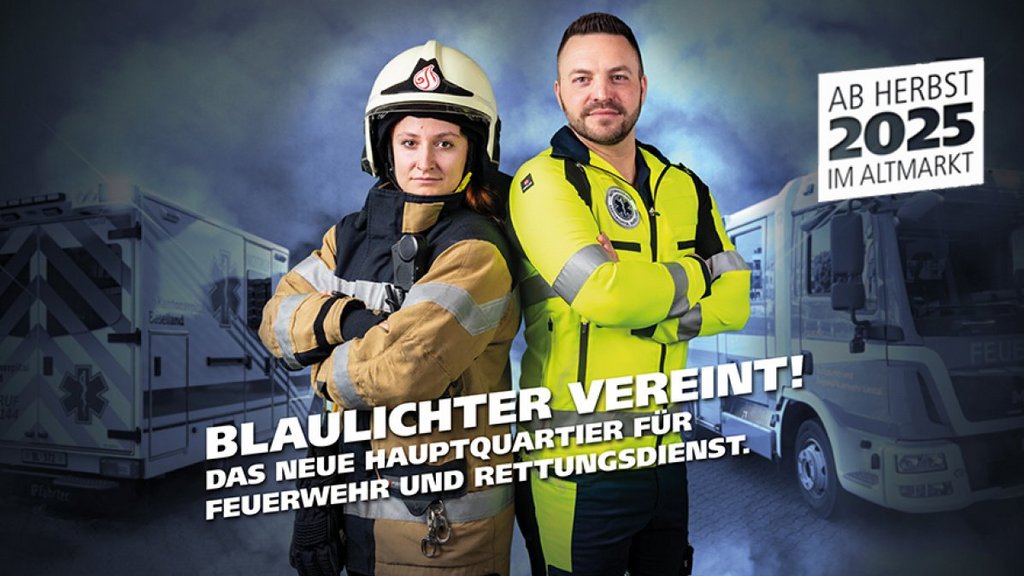 Wir sind Partner der neuen Rettungswache am Altmarkt in Liestal