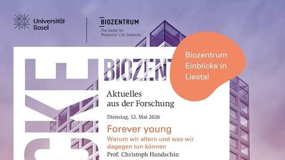 Biozentrum Einblicke «Forever Young»: Vortrag mit Altersforscher Prof Dr. Christoph Handschin im KSBL